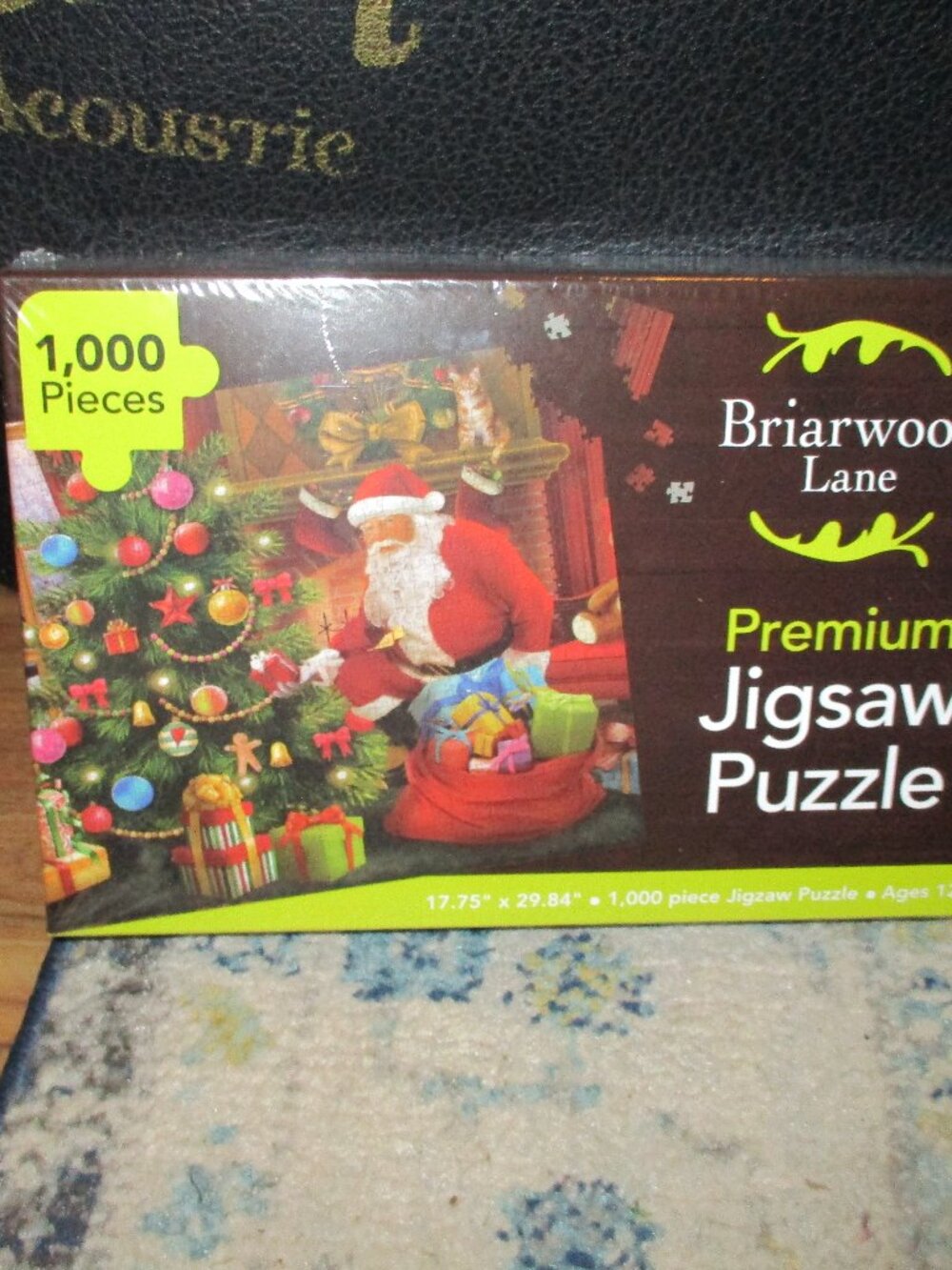 Briarwood Lane Christmas Tree Santa 1000‎ Piece Jigsaw Puzzle Winter